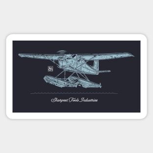 Float Plane Outfitter Sticker